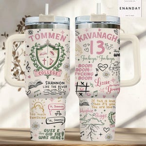 Boys of Tommen Tumbler 40oz, Binding 13 Tumbler, Tommen Gift, Gift for Book Lover, Insulated Drinkware, Tommen Merch