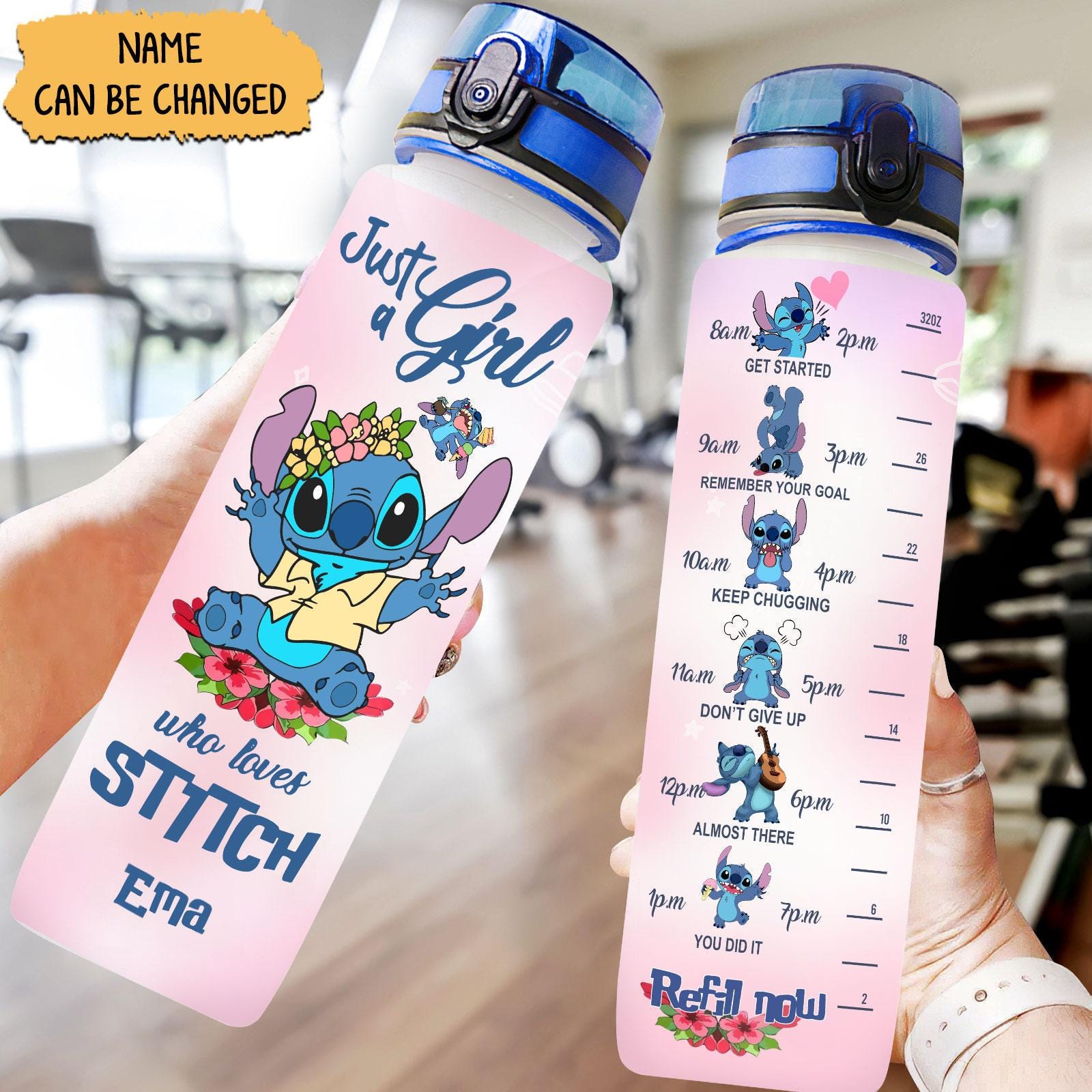 ディズニー スティッチ ウォーターボトル、スティッチが大好きな