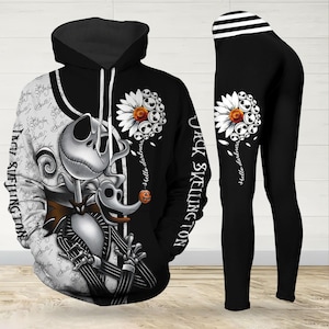 Jack Skellington Hoodie, Zero Dog Shirt, Halloween Movie Hoodie, Disney Skellington Leggings, Horror Characters, Leggings For Girls