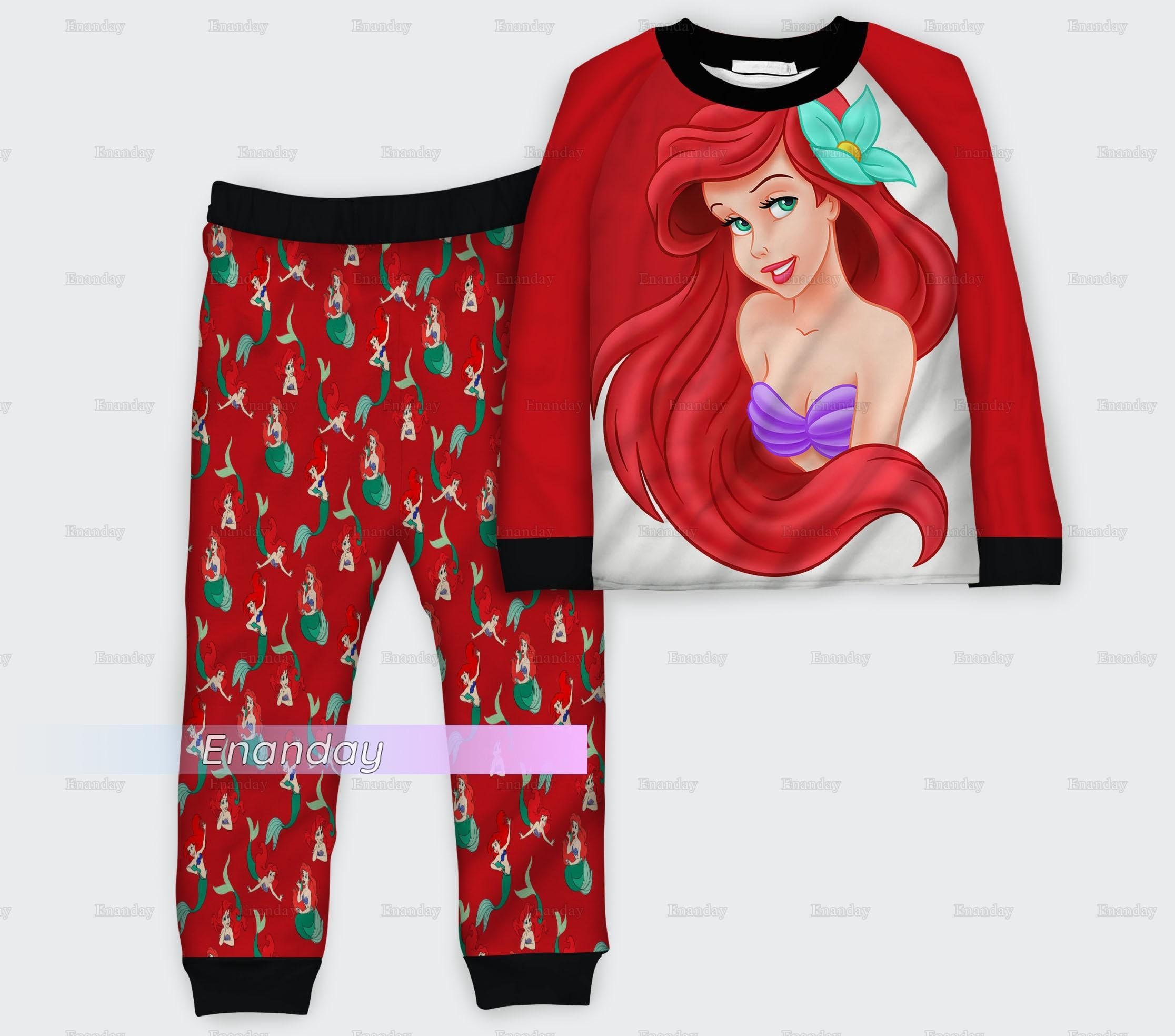 The little mermaid pyjamas adults hotsell