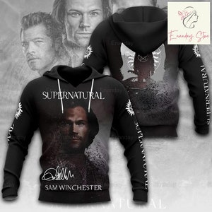 Supernatural Hoodie, Sam Winchester Hoodie, Sam Winchester Shirt, Supernatural TV Series Hoodie, Winchester Brother, Supernatural Gift