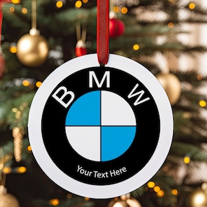 BMW Ornament | BMW Christmas Ornament | BMW X-Mas Ornament | Car Lover Ornament