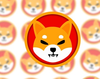 Shiba Inu Sticker | Stock Market Stickers | Shiba Inu Stickers | Crypto Stickers | Crypto Currency Stickers