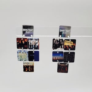 Backstreet Boys Earrings | Backstreet Boys Fans | Backstreet Boys Millennium | 90&#39;s nostalgia jewelry | Boy Band Fan Gift | Pop Culture |