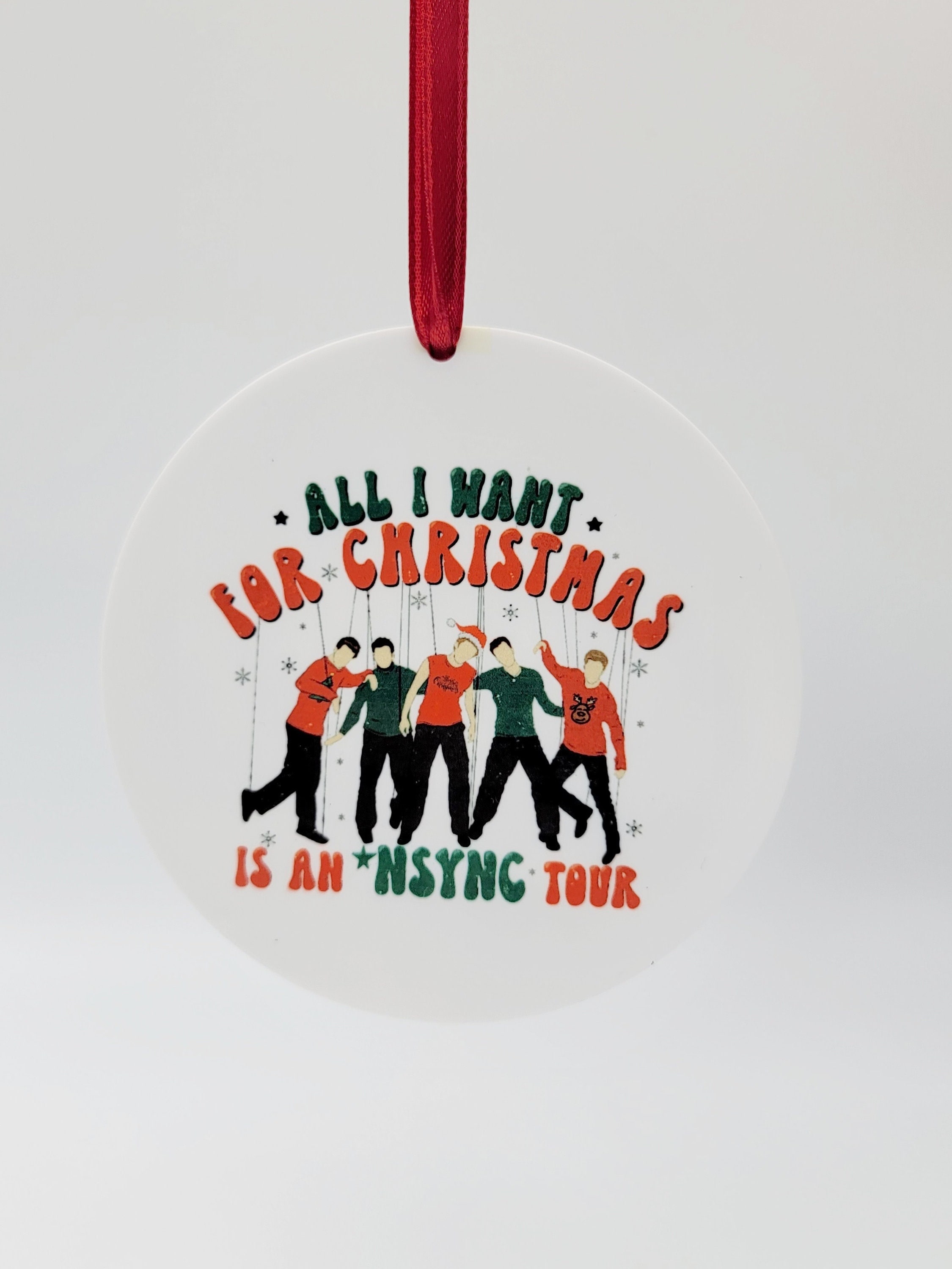 Nsync Christmas Ornament 