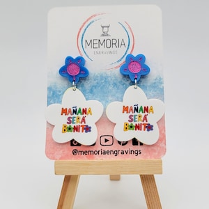 Karol G Mañana Sera Bonito Inspired Earrings, Karol G merch, Karol G 2023, aretes
