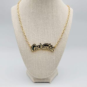 Rauw Alejandro Cosa Nuestra Necklace | Rauw Alejandro Jewelry | Cosa Nuestra Tour | Rauw Alejandro Inspired Necklace