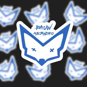 Rauw Alejandro Sticker | Rauw Alejandro Fox Sticker | Rauw Alejandro Sticker | Water Resistant Sticker | Rauw Alejandro Fox Sticker
