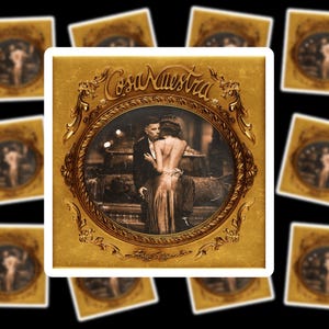 Rauw Alejandro Cosa Nuestra Album Sticker | Rauw Alejandro Stickers | Singer Stickers | Reggaeton Stickers | Album Stickers