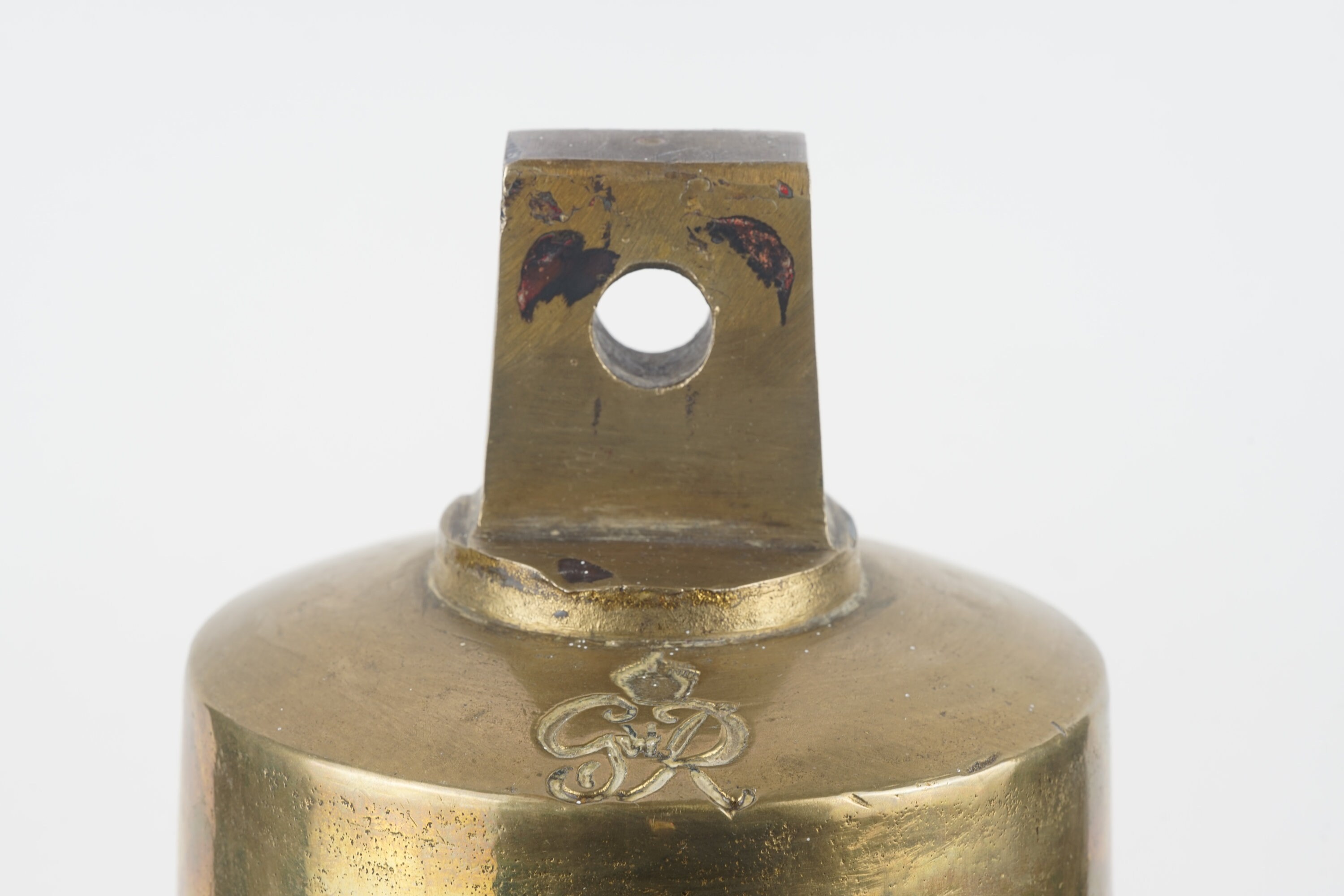 HUGE VI Ship's Bell, WW2 Brass Ship Bell, Royal Bell, Military