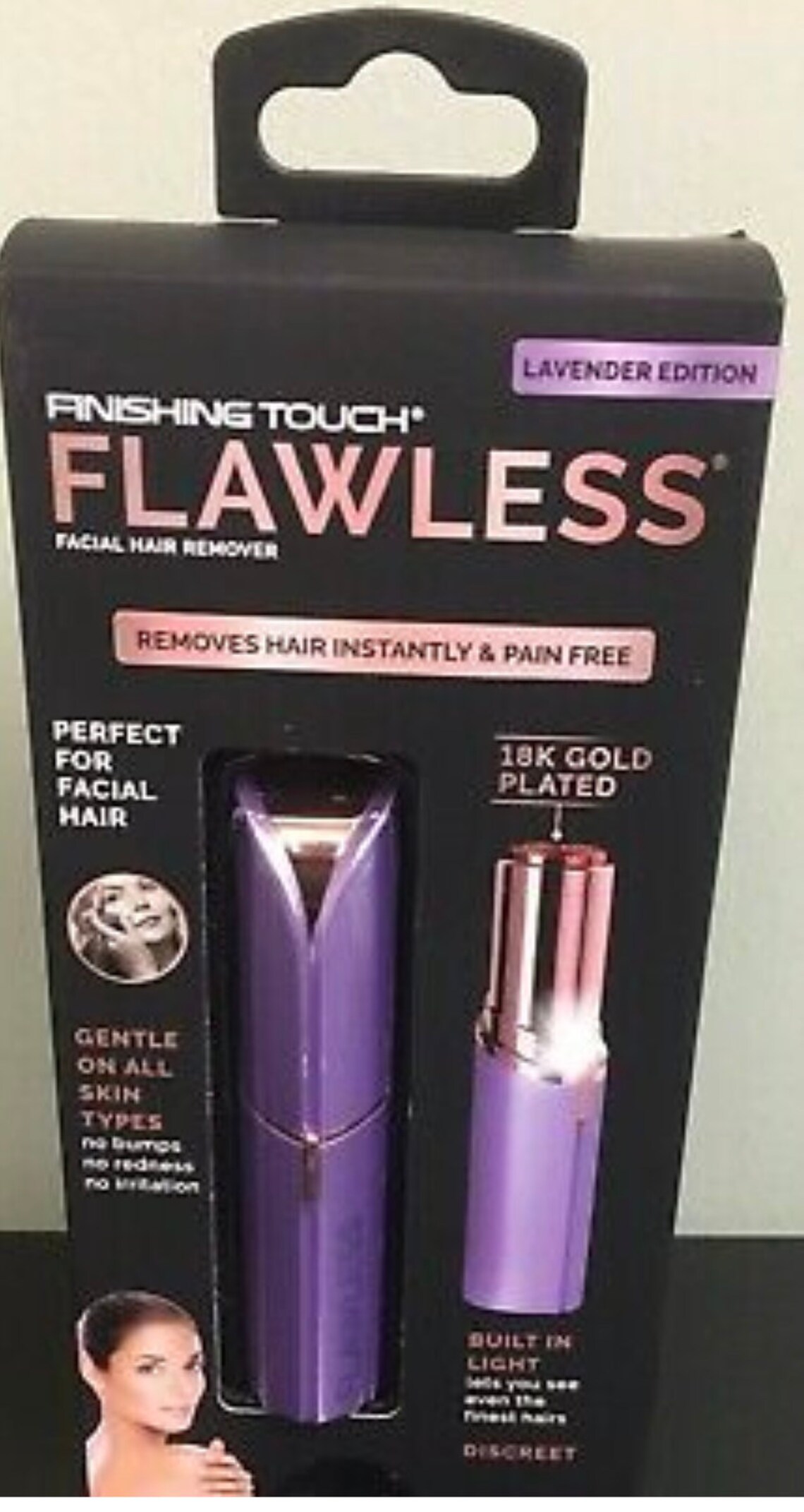 JML Flawless Finishing Touch Facial Hair Remover New & Etsy