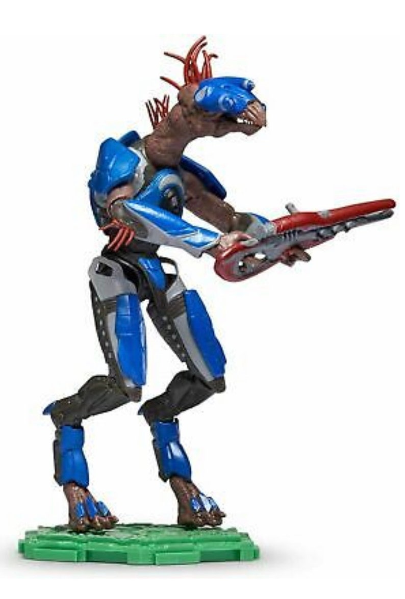 World of Halo 3.75-Inch Jackal Sniper Figure with Stalker Rifle *NEW* Halo 