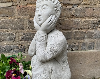 Large beautifully detailed resting Thai Buddhas Statue For The Home Or Garden(22kg) From  Sius