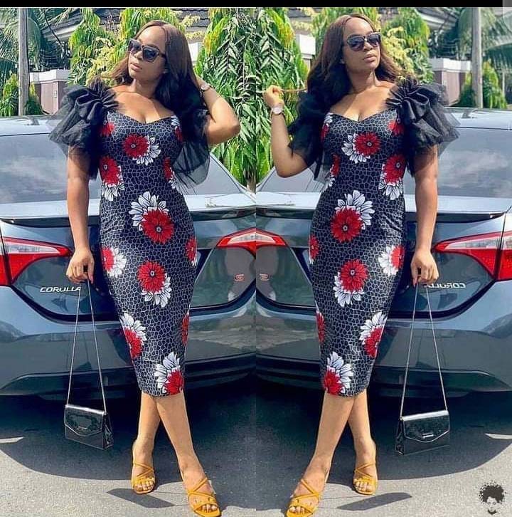 Ankara Straight Dress - Etsy