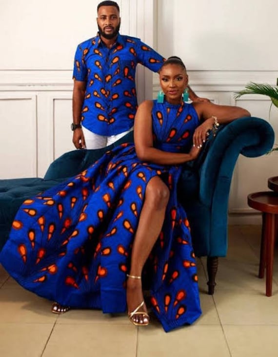 Matching african clothes for couples cheap