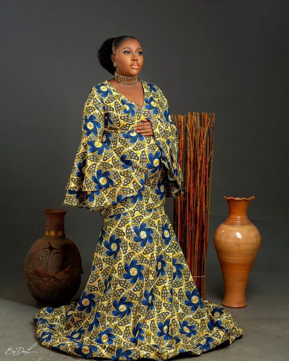 african dresses for pregnant ladies maternity gown/African maternity dress/Maternity dress photoshoot/African maternity attire/African baby shower dress/long dress bridal maxi