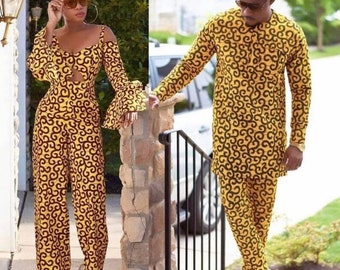 Matching couple set,African couple outfit,African couple clothing,African Clothing for men,Ankara dresses, African dress for women, African,
