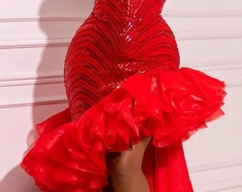 Lace dress, Bridesmaid Dress, Wedding guest, Mermaid Dress, Lace style, Owambe, Aso ebi dress, Women Dress, Prom dress, Evening dress, Aline