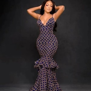 Ankara fashion, African prints, Women clothing, African fashion, African dress, Stylish dress, Wedding dresses, Stunning Dresses ,
