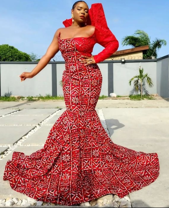 Ankara wedding dresses sales