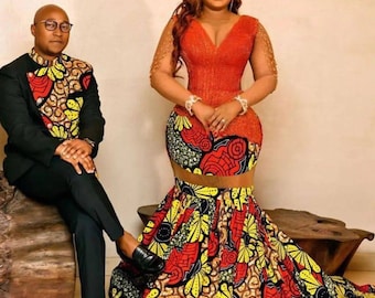 Matching couple set,African couple outfit,African couple clothing,African Clothing for men,Ankara dresses, African dress for women, African,