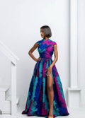 African Print Infinity Maxi Dress,Multi color Dress,Long African Dress,Ankara Maxi Dress, African clothing for Women,African Fashion,Wedding product logo