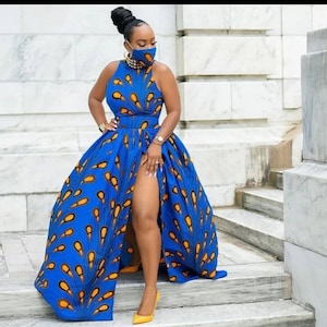 Ankara dress , Infinity Dress, Maxi African Dress, Ankara long Dress, African clothing for Women, African Fashion, Ankara style,Ankara fashi