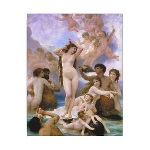 The Birth of Venus by William-Adolphe Bouguereau