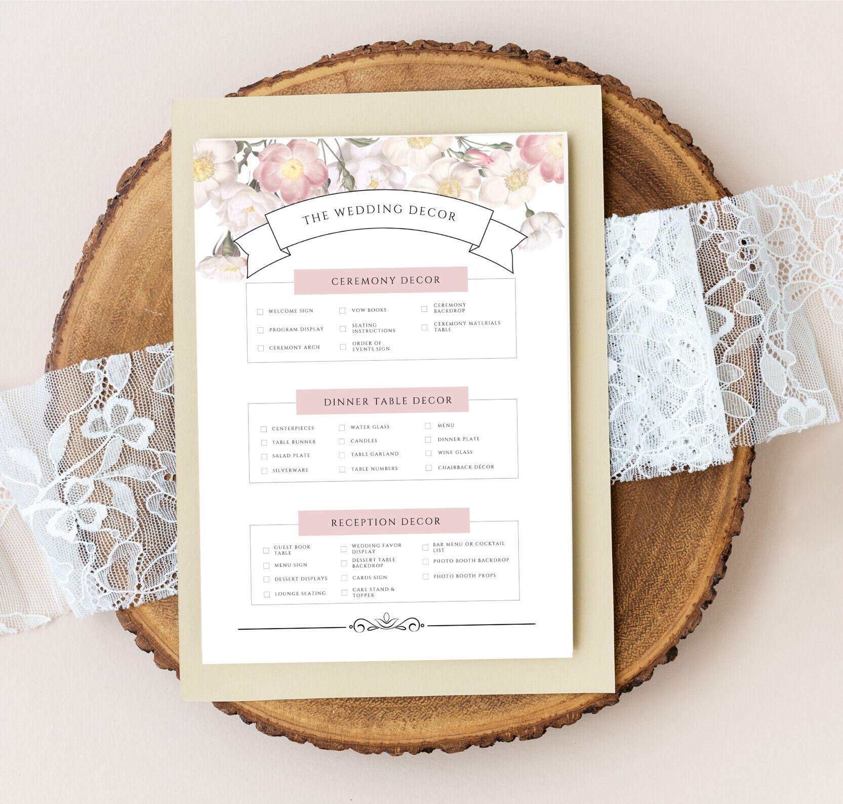 Wedding Planner Printable Wedding Planner PDF Download Binder Template ...