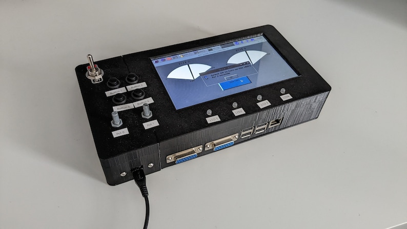 Raspberry Pi Touch Screen Case With Physical Inputs - Etsy