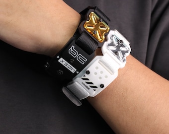 アクセサリー Dsquared2 Tactical Ring Leather Arm Band アクセサリー Dsquared2 Tactical Ring Leather Arm Band