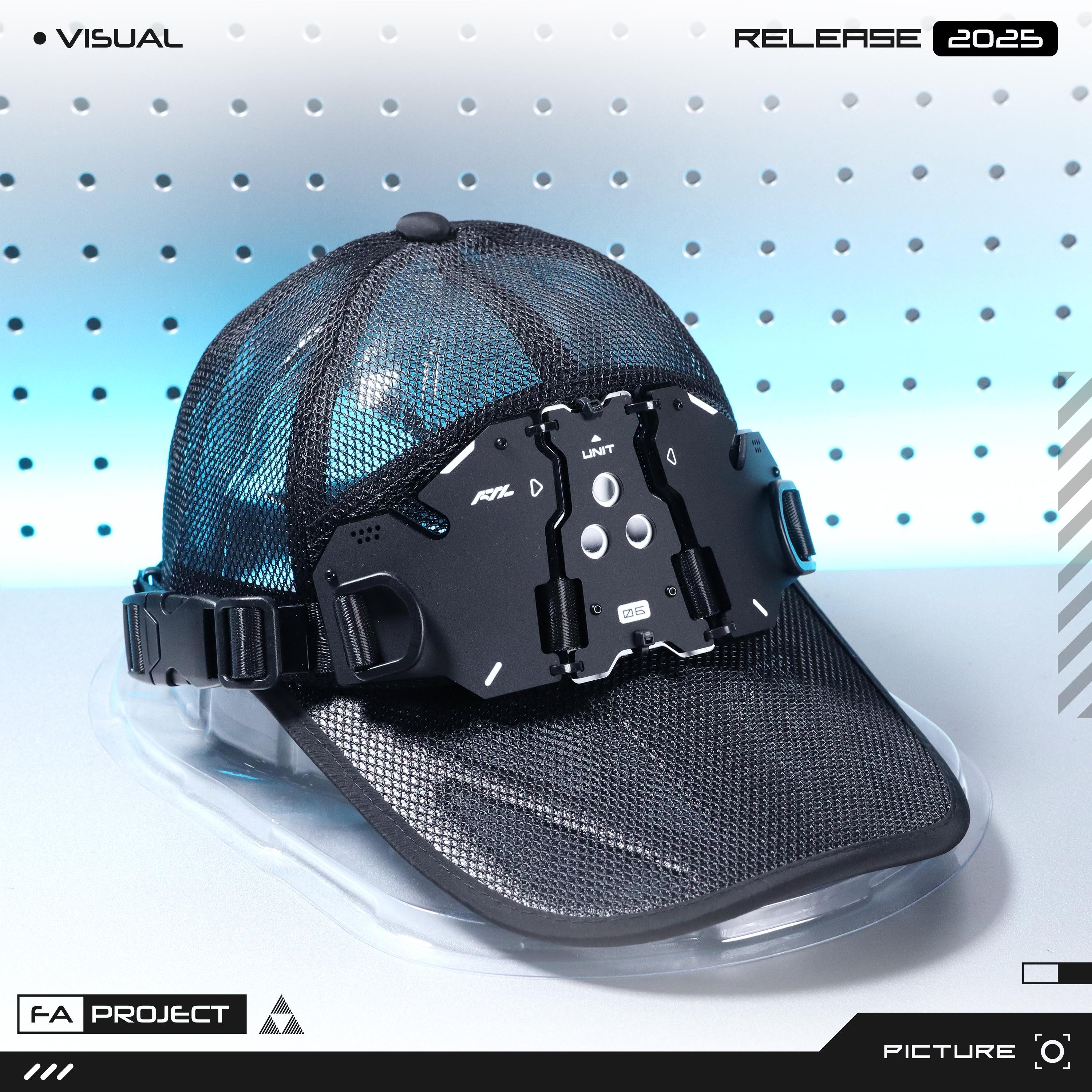プロテクトキャップ Tactical Futuristic Modular Armored Panel Headwear Mesh Baseball