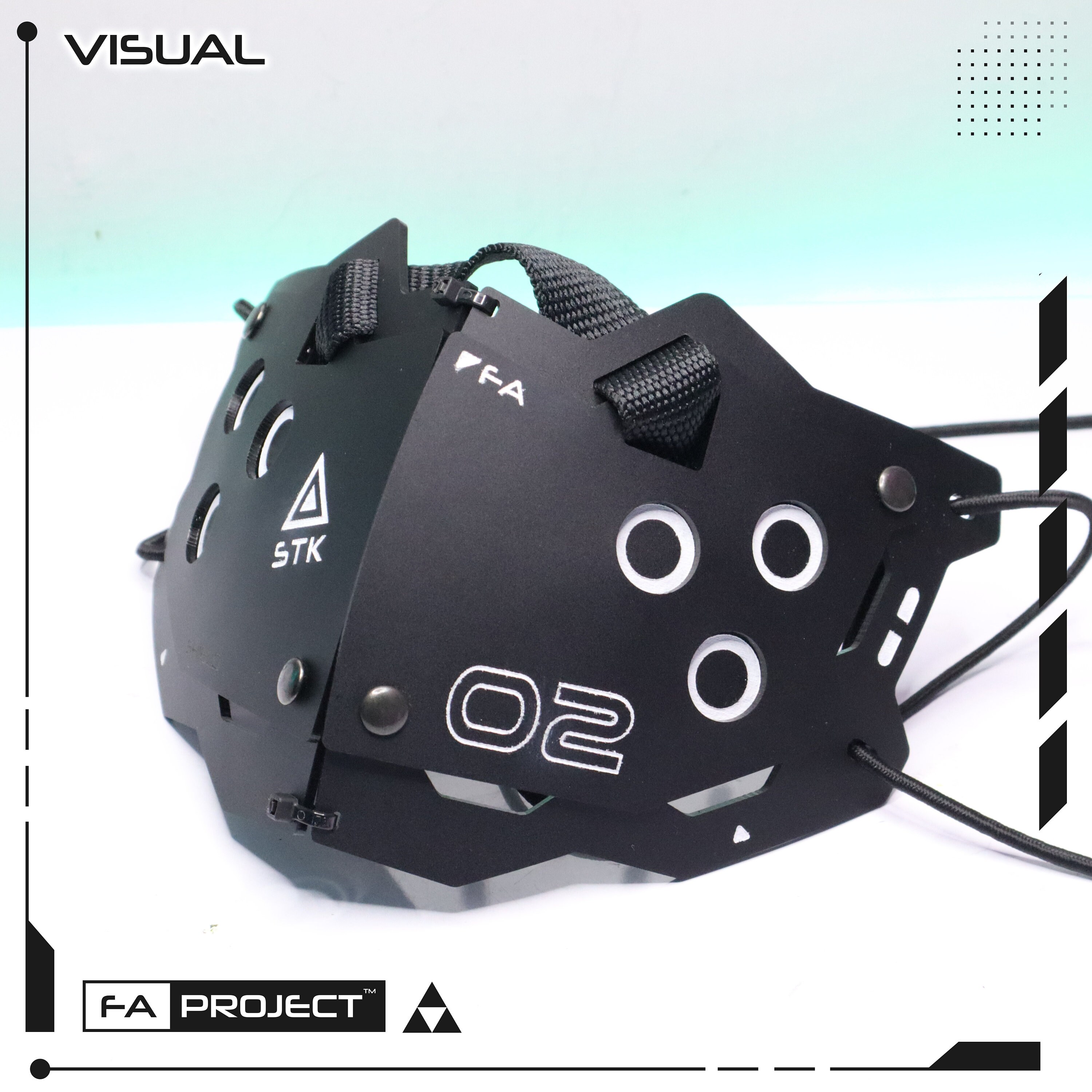 Buy Armored Mask Cover Futuristic Techwear MK-STK-02 Online