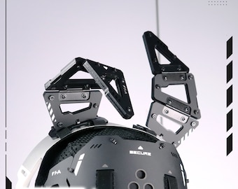 Futuristic Mechanical Horn / Animals Ears / Antenna Adjustable Torque Modular Headband & Headphone HRT-735