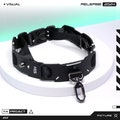 Armored Choker collar necklace with Snaphook Futuristic Mecha NC-H15 product logo