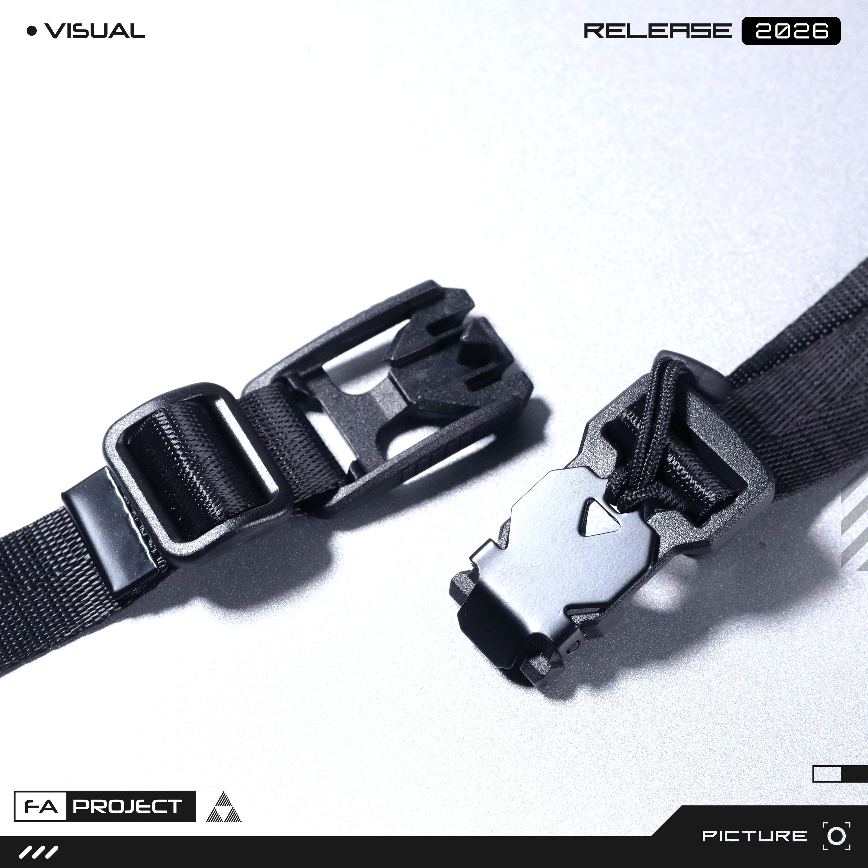 20MM Modular Adjustable Strap With Dual Carabiner Slider