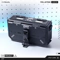 Modular Armored Utility Sling Satchel Bag Container Box MOLLE System Tactical Futuristic Techwear. PORT-B6 [BLACK] product logo