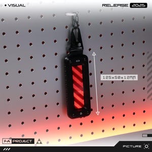 Futuristic Running LED Matrix Typography Display 8 Custom Animation ...