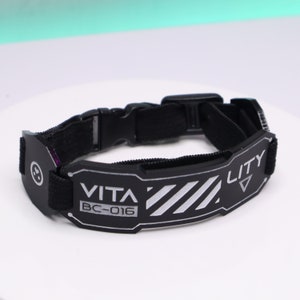 Bracelet Wristband Choker Futuristic Armored Techwear BC-016