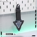 Futuristic Tactical Techwear Keychain Carabiner Triangle ORNAMEN-CORE Mark II product logo