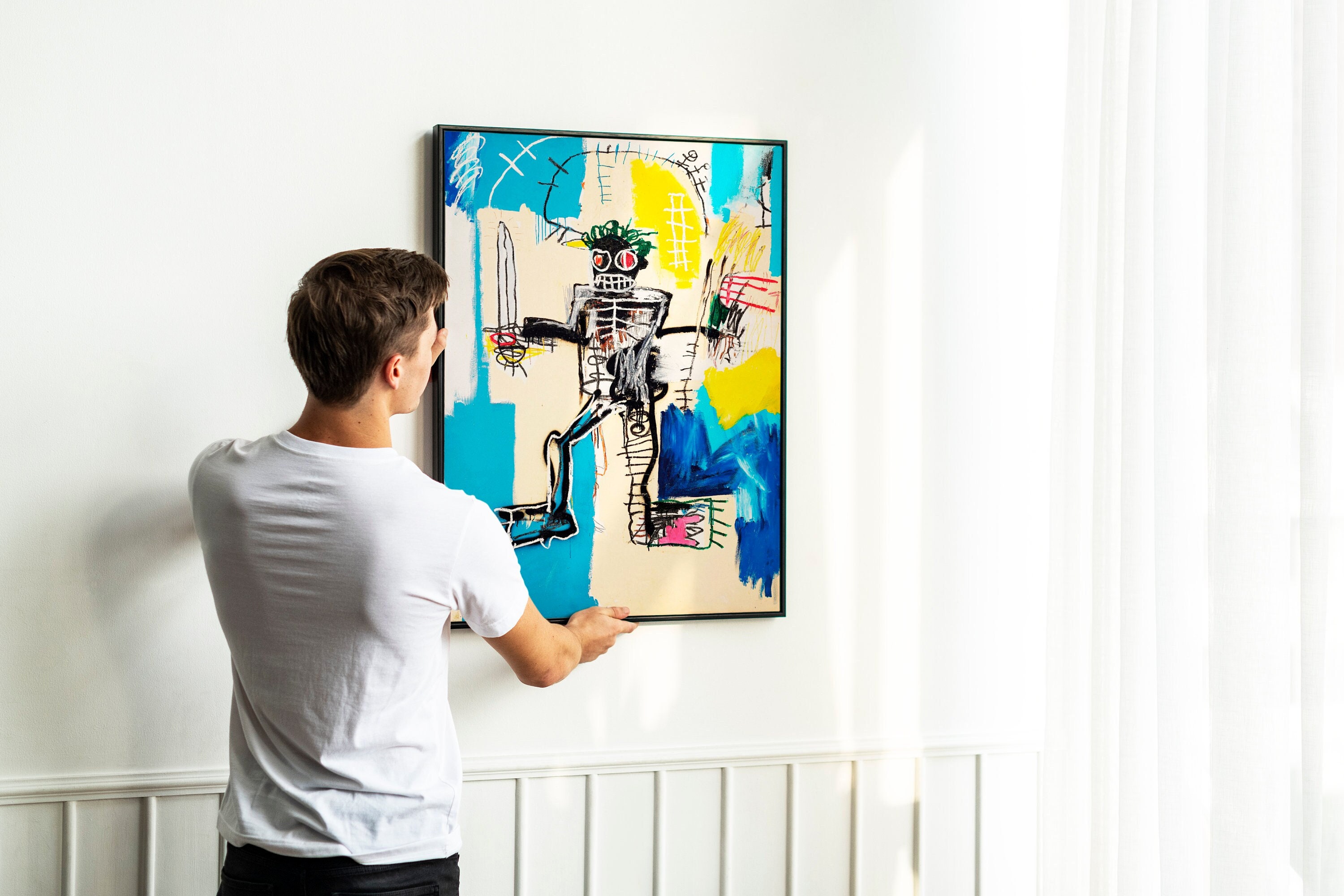 Impression Basquiat , Affiche Jean Michel Art Urbain, Impression Graffiti, Basquiat, Street Art, Pop