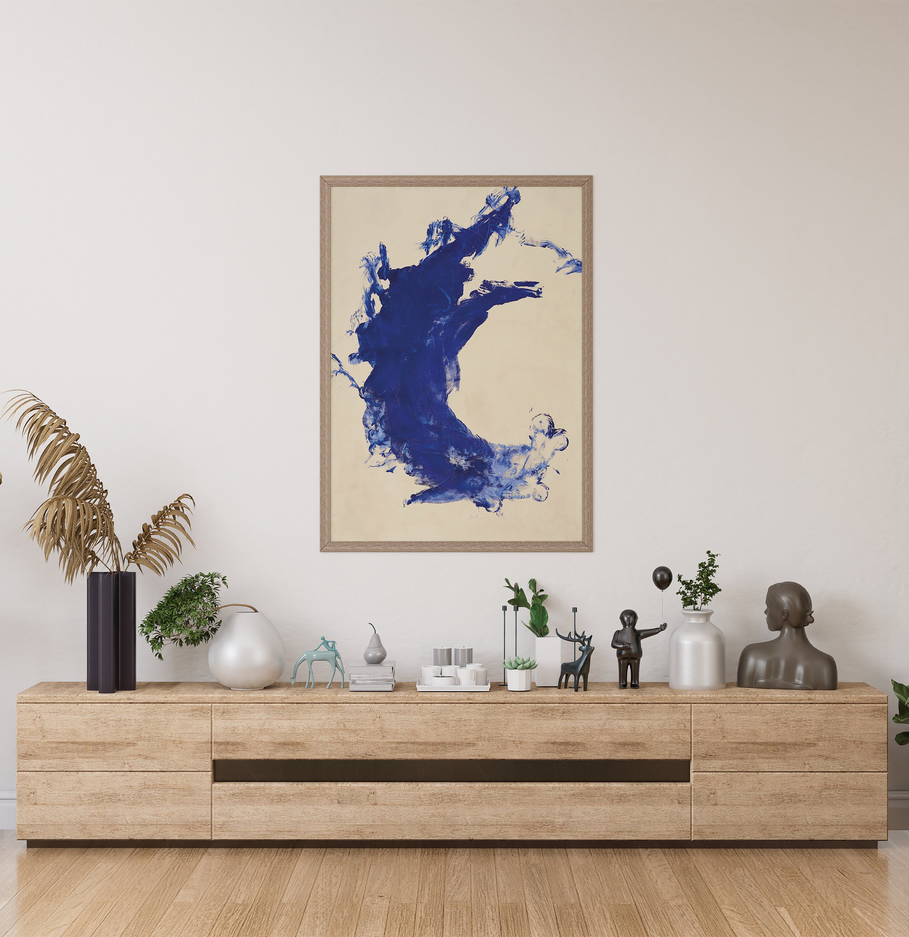 Yves Klein Affiche Bleue Barbara | Ant 113 , Yves Klein Peinture Bleue, Imprimer, Art, Artwork