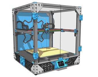 Modello di sketchup 3D della stampante ME-Core XY