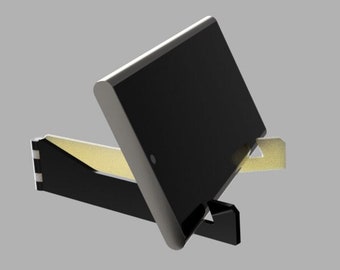 Innovative cell phone and tablet stand - perfect for on the go!