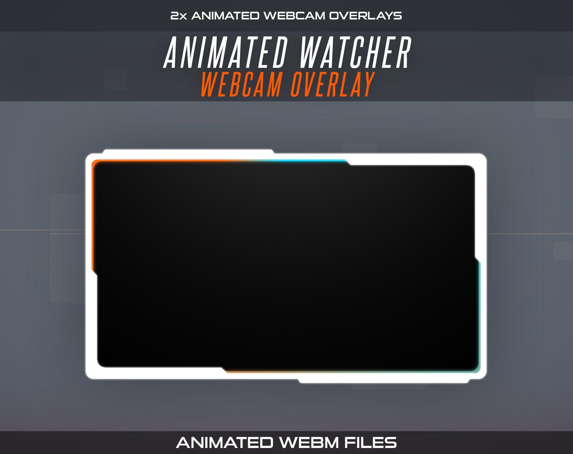 Placeit - Twitch Webcam Overlay Template for Streamers With a