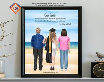 Graduation Gift for Her, Personalized Graduation Print, Personalized ...