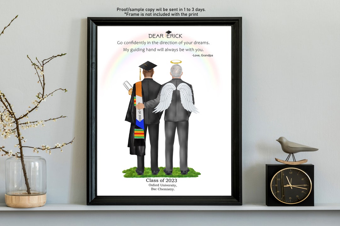 Missing Graduation Personalized Graduation Memorial Gift for College Graduate 2026 ...