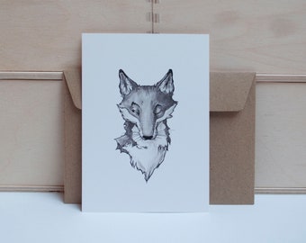 Smart Fox - Carte postale