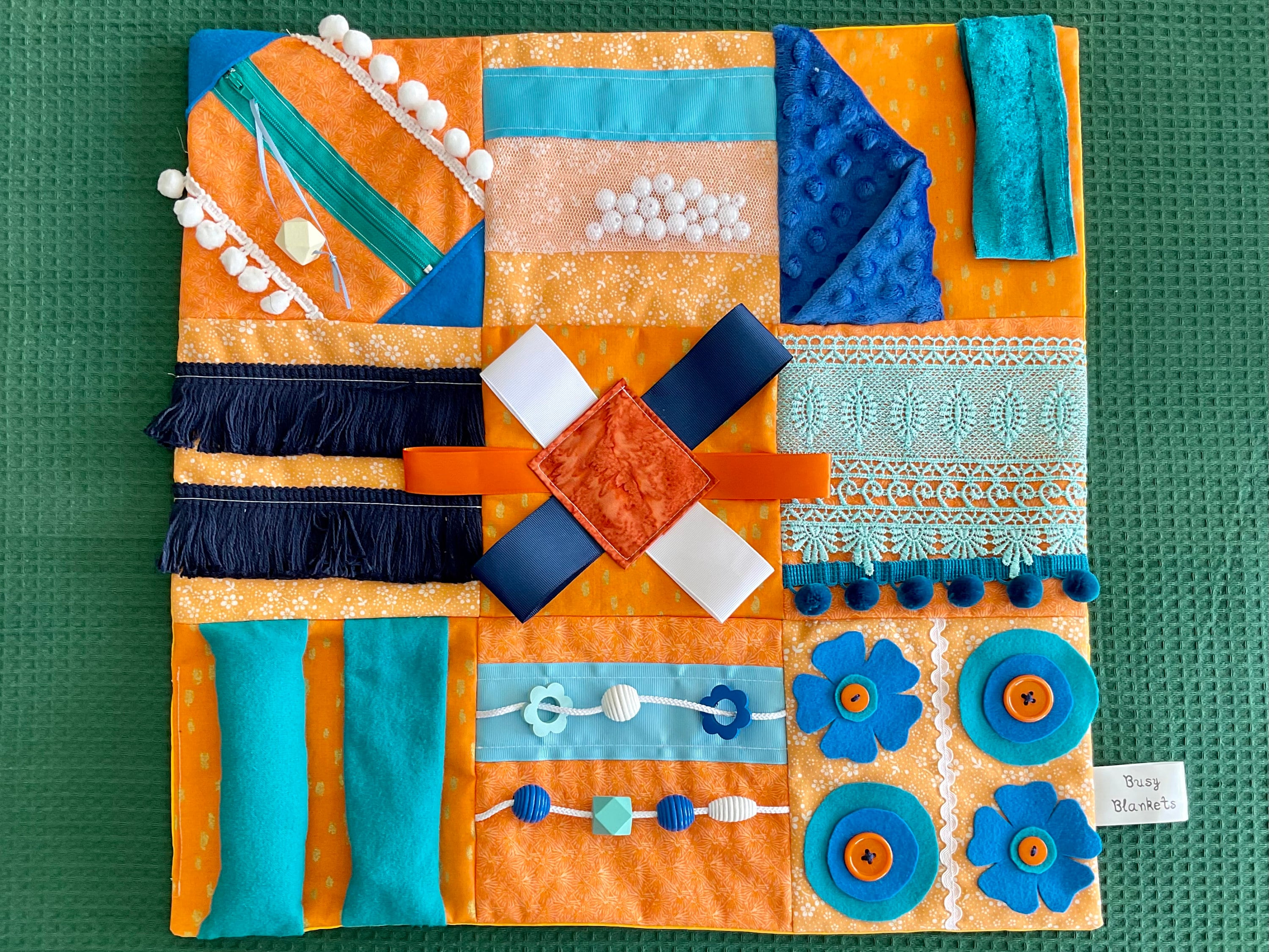 Blanket Pattern Busy Blankets For Dementia Alzheimers Toys