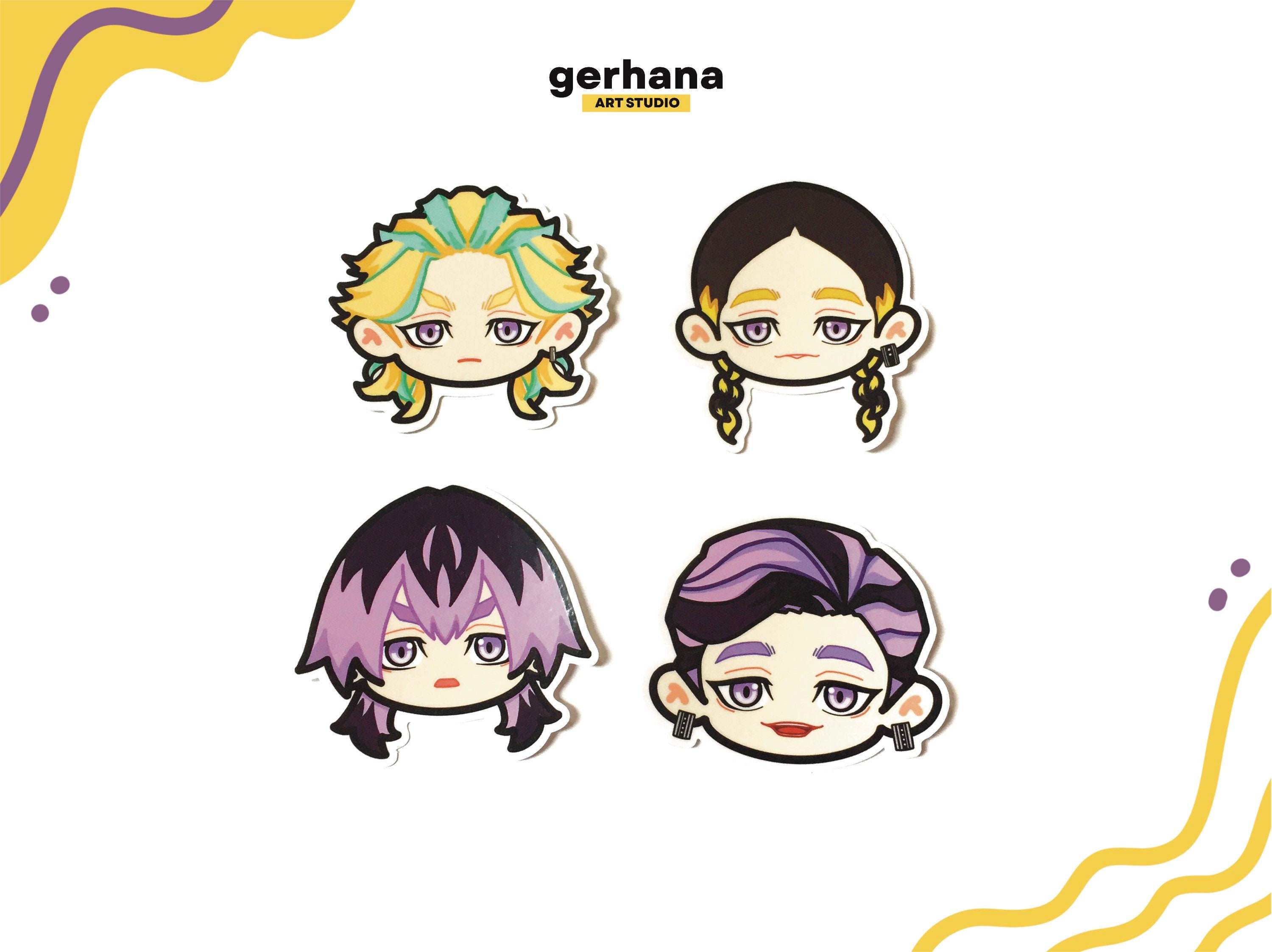 Cute Chibi Anime Sticker Biker Gang 3 - Etsy UK Cute Chibi Anime Sticker Biker Gang 3 - Etsy UK